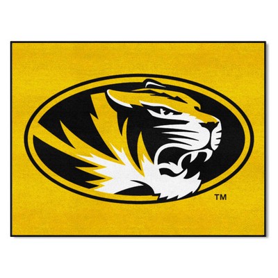 Fan Mats  LLC Missouri Tigers All-Star Mat Yellow