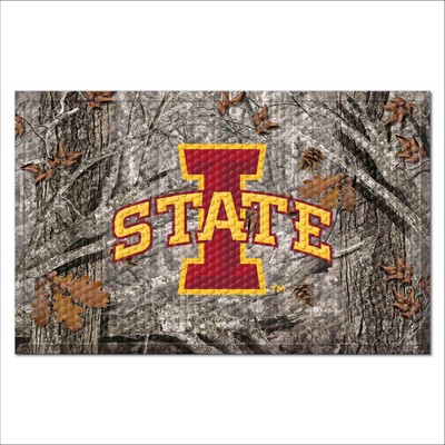 Fan Mats  LLC Iowa State Cyclones Camo Scraper Mat Camo