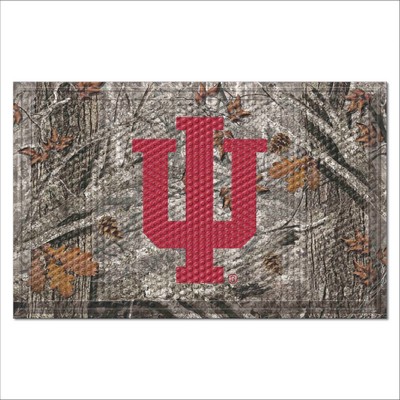 Fan Mats  LLC Indiana Hooisers Camo Scraper Mat Camo