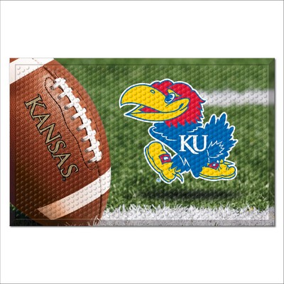 Fan Mats  LLC Kansas Jayhawks Scraper Mat Photo