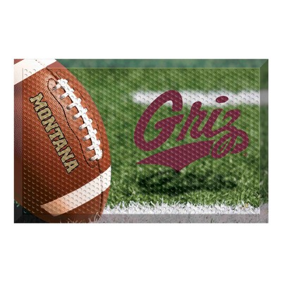 Fan Mats  LLC Montana Grizzlies Scraper Mat Photo
