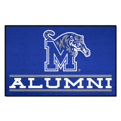 Fan Mats  LLC Memphis Tigers Starter Mat Accent Rug - 19in. x 30in. Alumni Starter Mat Blue