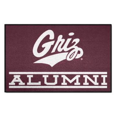Fan Mats  LLC Montana Grizzlies Starter Mat Alumni Maroon