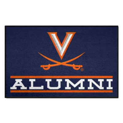 Fan Mats  LLC Virginia Cavaliers Starter Mat Alumni Navy