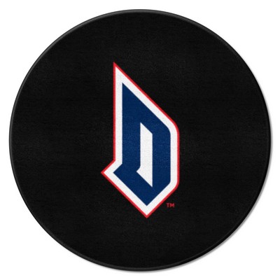 Fan Mats  LLC Duquesne Duke Puck Mat Black