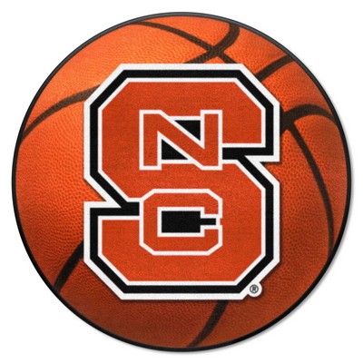 Fan Mats  LLC NC State Wolfpack Basketball Mat Orange