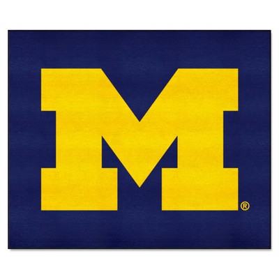 Fan Mats  LLC Michigan Wolverines Tailgater Mat Blue