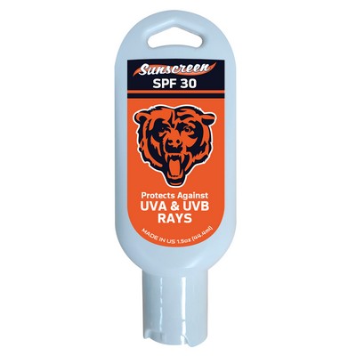 Chicago Bears Sunscreen SPF 30 Orange Fan Mats LLC Chicago Bears Sunscreen SPF 30 Orange