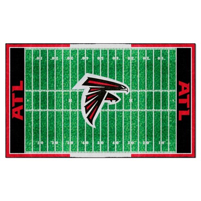Fan Mats  LLC Atlanta Falcons 6x10 Rug Green