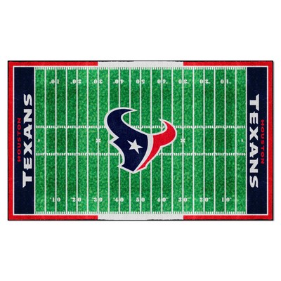 Fan Mats  LLC Houston Texans 6x10 Rug Green