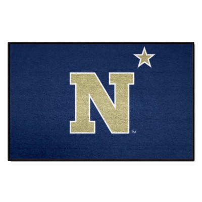 Fan Mats  LLC Naval Academy Midshipmen Starter Mat Navy