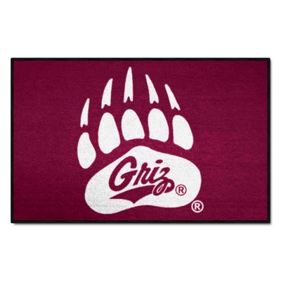 Fan Mats  LLC Montana Grizzlies Starter Mat Maroon