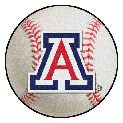 Fan Mats  LLC Arizona Wildcats Baseball Rug 