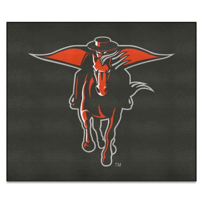 Texas Tech Red Raiders Tailgater Mat Black Fan Mats  LLC Texas Tech Red Raiders Tailgater Mat Black