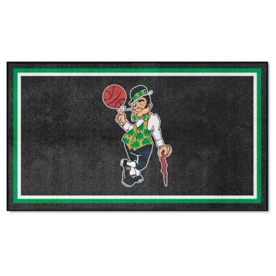 Fan Mats  LLC Boston Celtics 3x5 Rug Black
