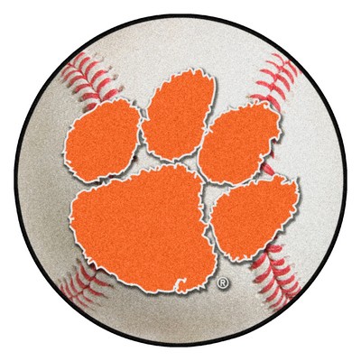 Fan Mats  LLC Clemson Tigers Baseball Rug 