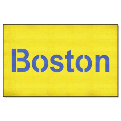 Fan Mats  LLC Boston Red Sox Ulti-Mat Yellow