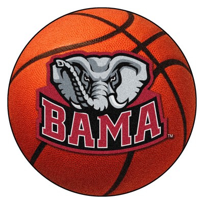 Fan Mats  LLC Alabama Crimson Tide Basketball Rug 