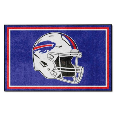 Fan Mats  LLC Buffalo Bills 4x6 Rug Blue