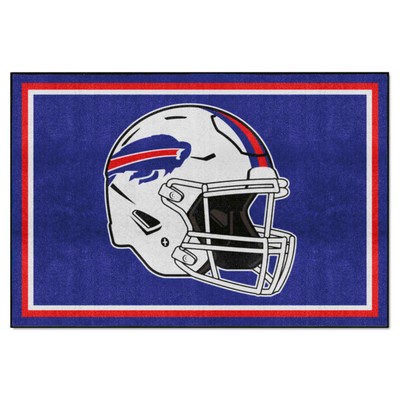 Fan Mats  LLC Buffalo Bills 5x8 Rug Blue