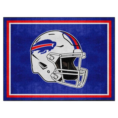 Fan Mats  LLC Buffalo Bills 8x10 Rug Blue