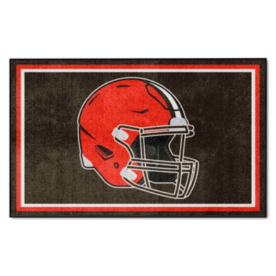 Cleveland Browns 4x6 Rug Brown Fan Mats LLC Cleveland Browns 4x6 Rug Brown