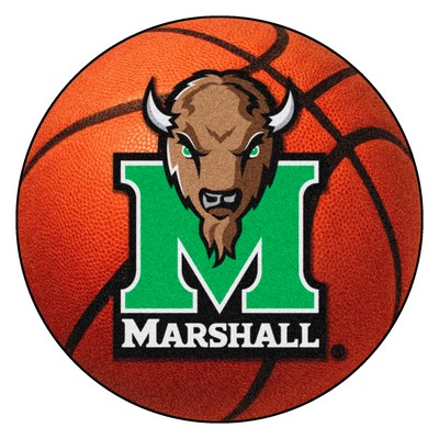 Fan Mats  LLC Marshall University Basketball Rug 
