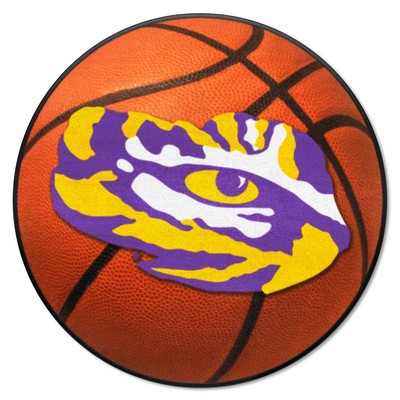 Fan Mats  LLC LSU Tigers Basketball Mat Orange
