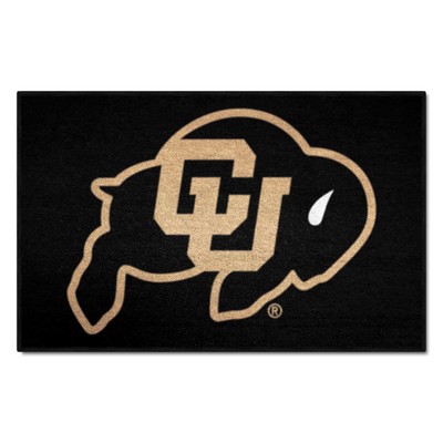 Fan Mats  LLC Colorado Buffaloes Starter Mat Black
