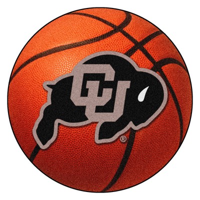 Fan Mats  LLC Colorado Buffalos Basketball Rug 