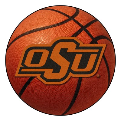 Fan Mats  LLC Oklahoma State Cowboys Basketball Rug 