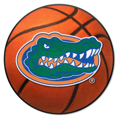Fan Mats  LLC Florida Gators Basketball Mat Orange