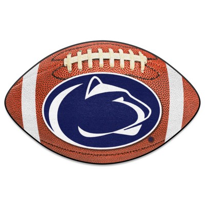 Fan Mats  LLC Penn State Nittany Lions Football Mat Brown