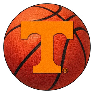 Fan Mats  LLC Tennessee Volunteers Basketball Rug 