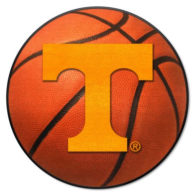 Fan Mats  LLC Tennessee Volunteers Basketball Mat Orange