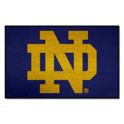 Fan Mats  LLC Notre Dame Fighting Irish Starter Mat Navy