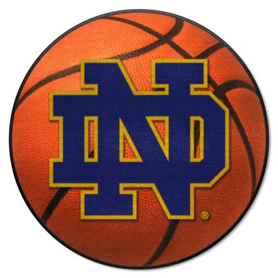 Fan Mats  LLC Notre Dame Fighting Irish Basketball Mat Orange