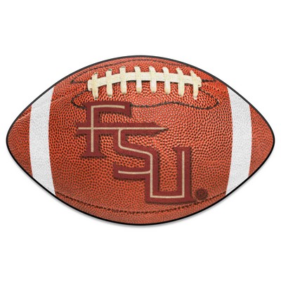 Fan Mats  LLC Florida State Seminoles Football Mat Brown
