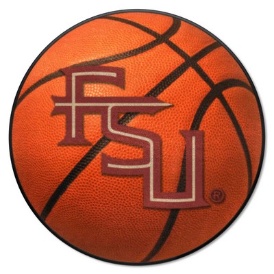 Fan Mats  LLC Florida State Seminoles Basketball Mat Orange