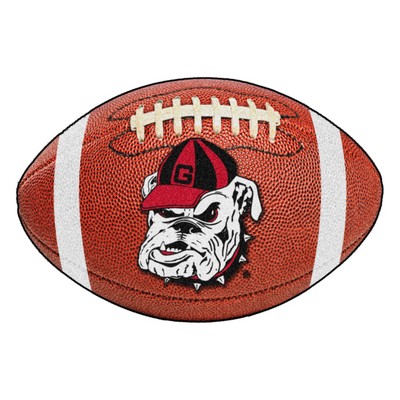 Fan Mats  LLC Georgia Bulldogs Uga Football Rug 