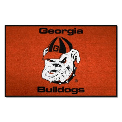 Fan Mats  LLC Georgia Bulldogs Starter Mat Red