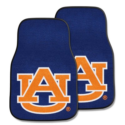 Fan Mats  LLC Auburn Tigers 2-pc Carpet Car Mat Set Navy