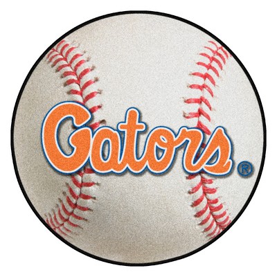 Fan Mats  LLC Florida Gators Baseball Rug 