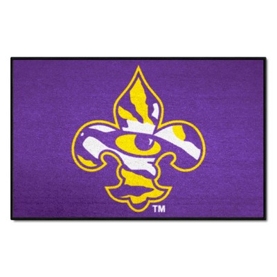 Fan Mats  LLC LSU Tigers Starter Mat Purple