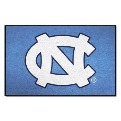 Fan Mats  LLC North Carolina Tar Heels Starter Mat Blue