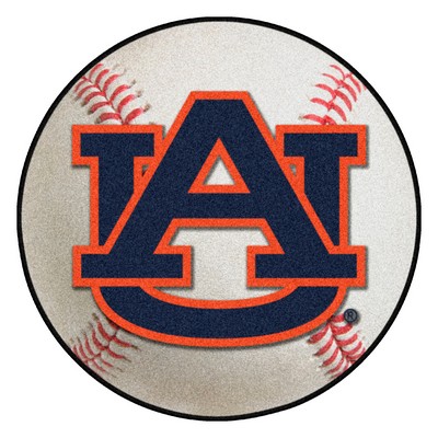Fan Mats  LLC Auburn Tigers Baseball Rug 