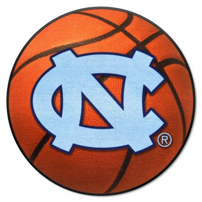 Fan Mats  LLC North Carolina Tar Heels Basketball Mat Orange