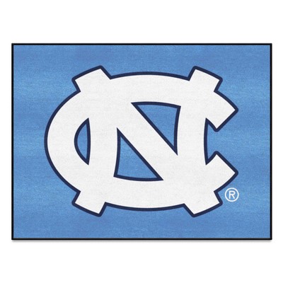 Fan Mats  LLC North Carolina Tar Heels All-Star Mat Blue