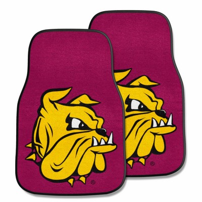 Fan Mats  LLC Minnesota-Duluth Bulldogs 2-pc Carpet Car Mat Set Red