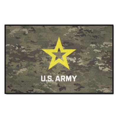 Fan Mats  LLC U.S. Army n/a Starter Mat Gray